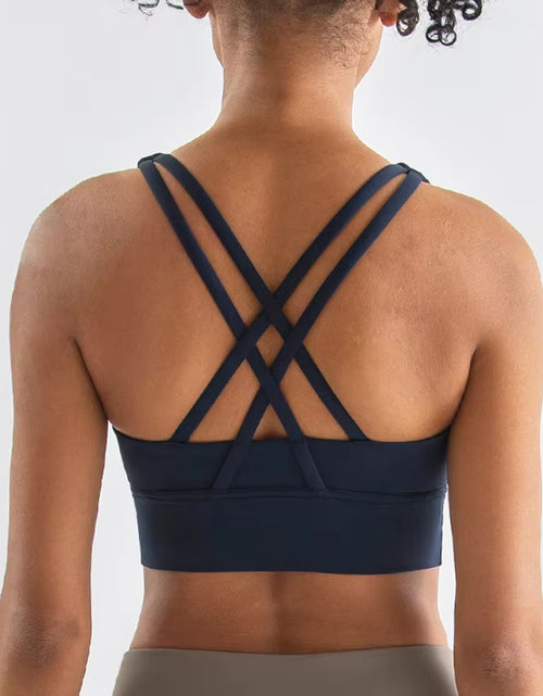 Load image into Gallery viewer, Nylon Top Women Bra Sexy Top Woman Breathable Underwear Women Fitness Yoga Sports Bra for Women Gym 30 Colors
