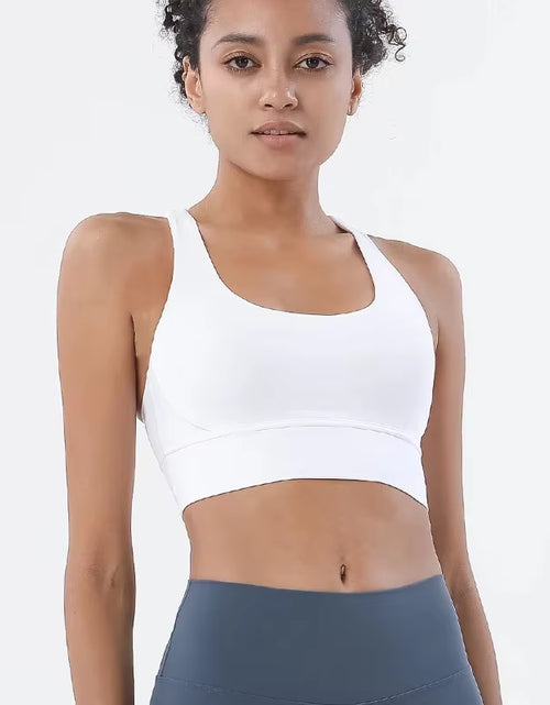 Load image into Gallery viewer, Nylon Top Women Bra Sexy Top Woman Breathable Underwear Women Fitness Yoga Sports Bra for Women Gym 30 Colors
