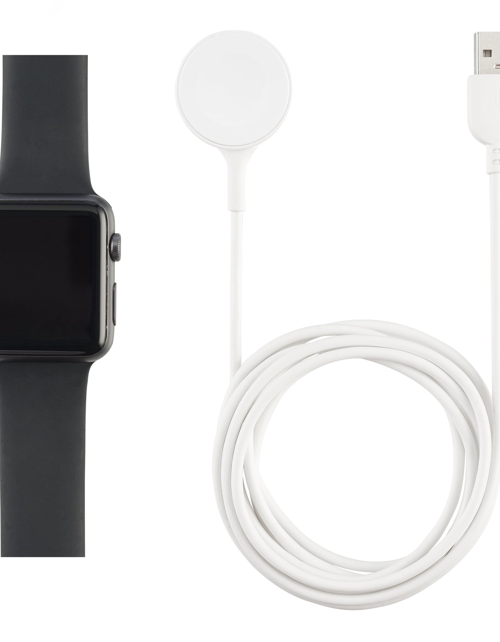 . 6FT Smart Watch Charger for Apple Watch, Compatible with All Apple Watch Series.White