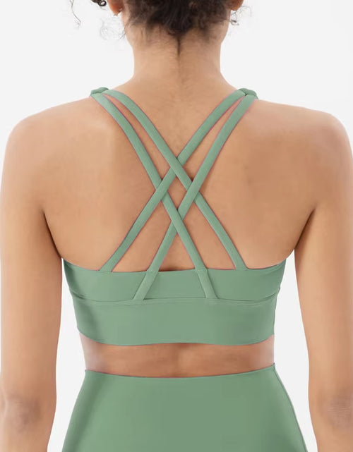 Load image into Gallery viewer, Nylon Top Women Bra Sexy Top Woman Breathable Underwear Women Fitness Yoga Sports Bra for Women Gym 30 Colors
