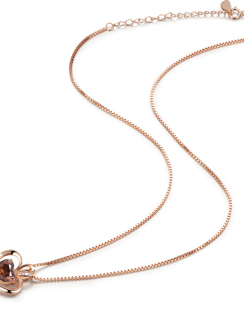 Load image into Gallery viewer, LAVUMO Heart Necklace for Women Sterling Silver 925 Jewelry Gift for Her
