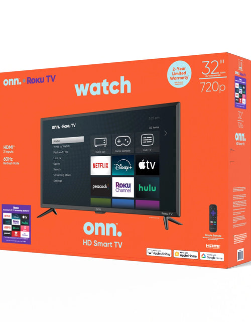 Load image into Gallery viewer, (Open Box) . 32” Class HD (720P) LED Roku Smart TV (100012589)
