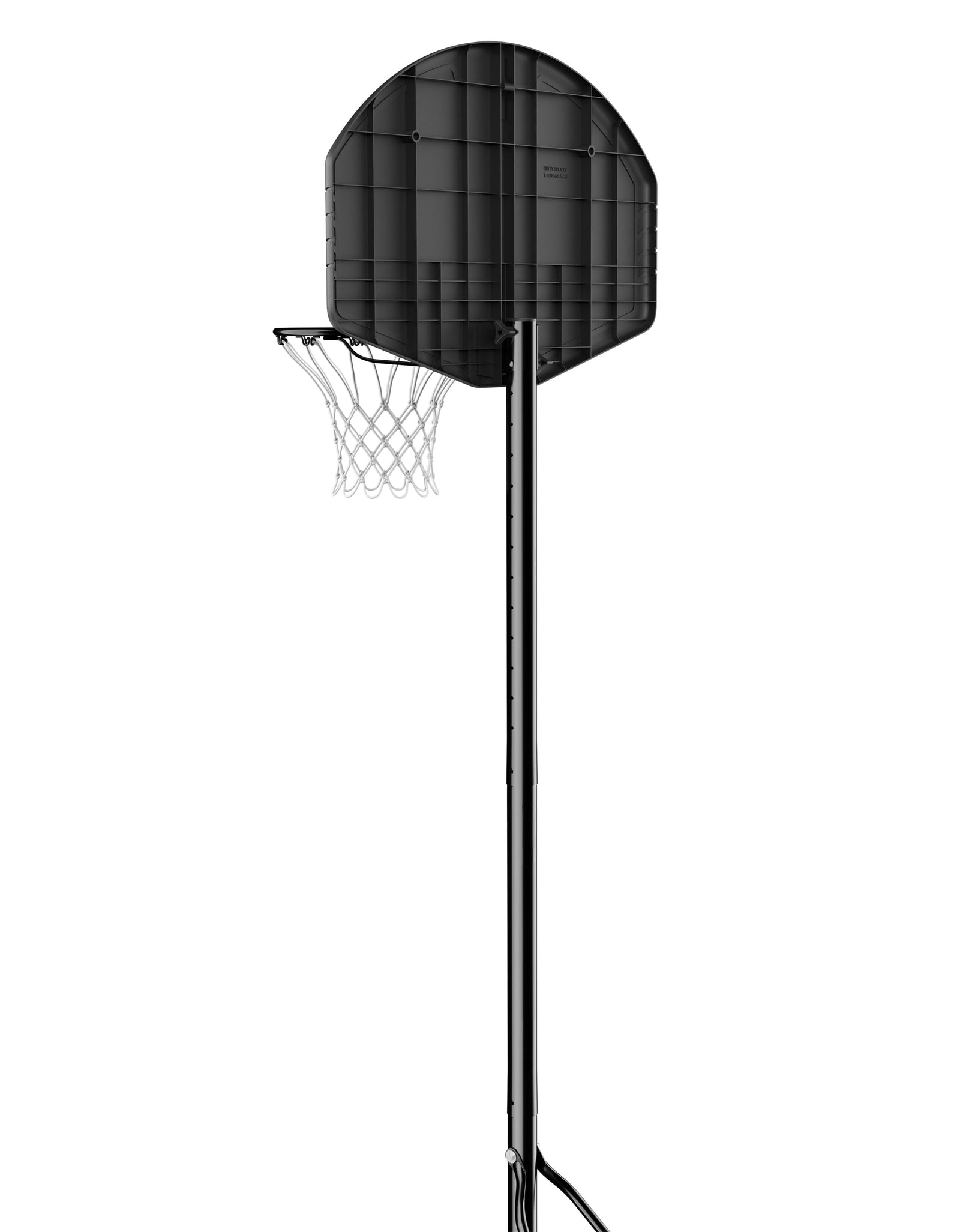 32-Inch Portable Basketball Hoop with Eco-Composite Backboard & Telescoping Height Adjustment-Outdoor Play