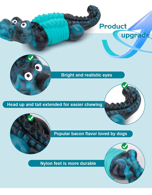 Load image into Gallery viewer, Dog Toys for Aggressive Chewers,Indestructible Dog Toys,Durable/Tough Dog Chewing Toys for Large Breed,Blue
