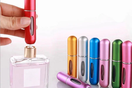 5Ml Perfume Refill Bottle Portable Mini Refillable Spray Jar Scent Pump Empty Cosmetic Containers Atomizer for Travel Tool Hot
