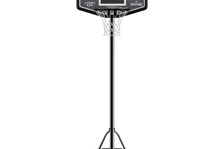 32-Inch Portable Basketball Hoop with Eco-Composite Backboard & Telescoping Height Adjustment-Outdoor Play