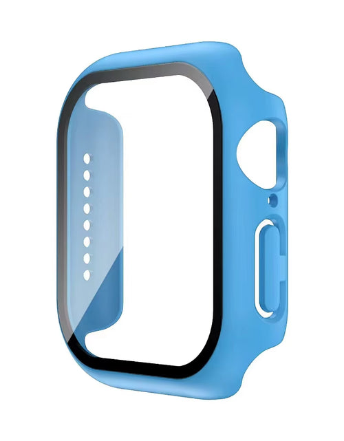 Load image into Gallery viewer, Tempered Glass+Cover for Apple Watch 11 10 9 8 7 46Mm 42Mm PC Bumper Screen Protector Case Iwatch Series 7 6 5 4 SE3 44 40 45Mm
