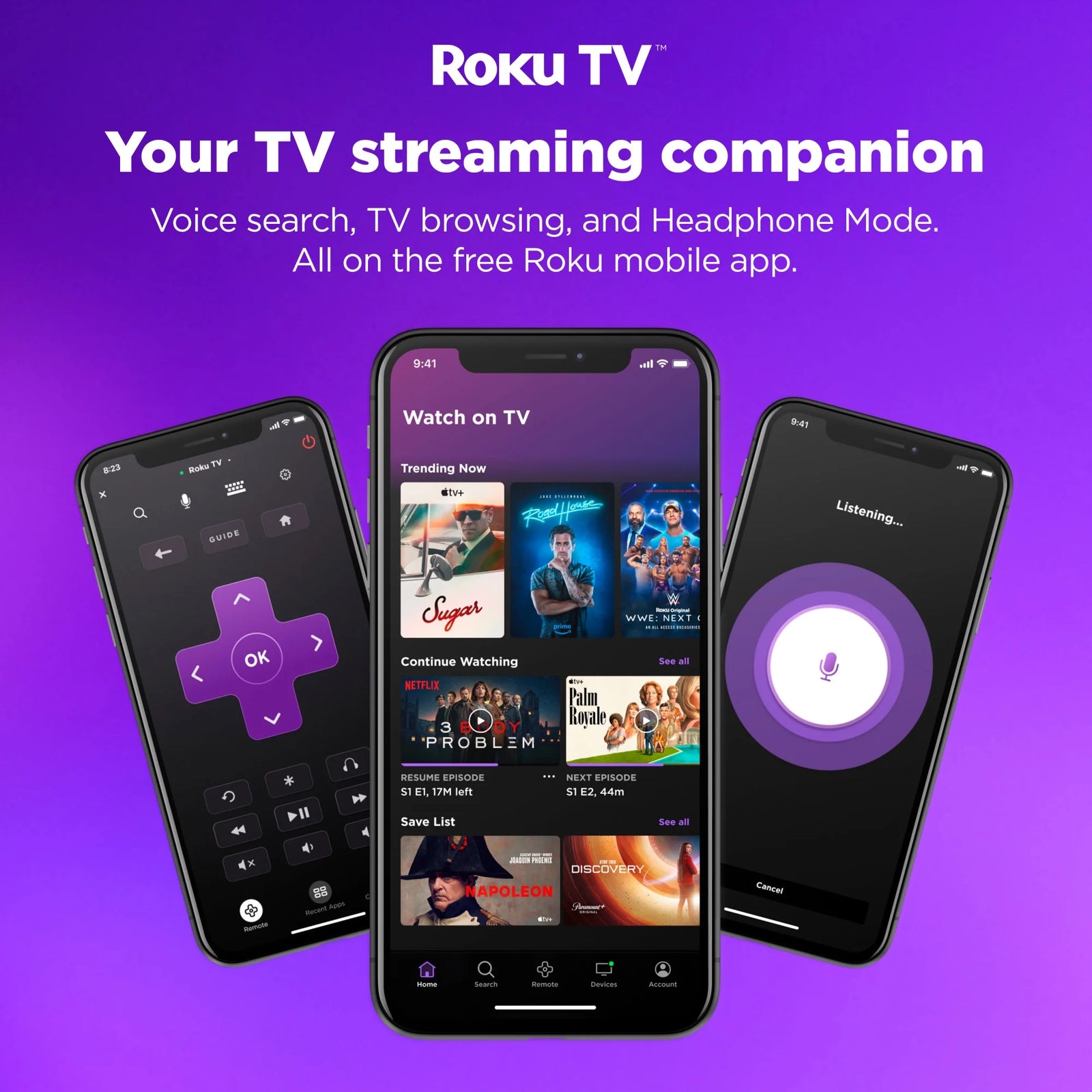 (Open Box) . 32” Class HD (720P) LED Roku Smart TV (100012589)