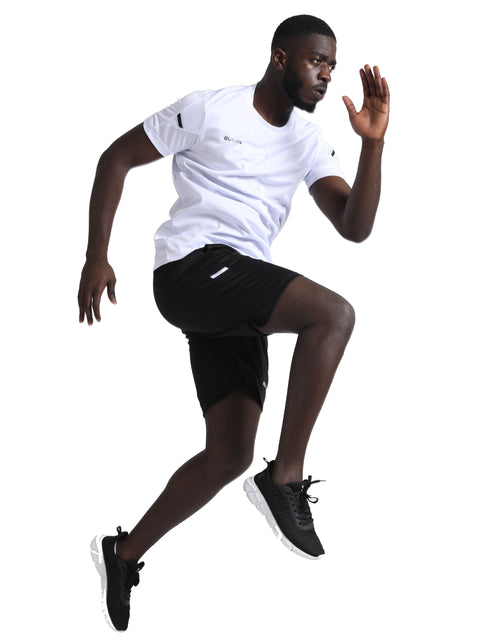 Load image into Gallery viewer, 3Pack Men'S Workout Set Gym Clothes Active Shorts Shirt Set for Running Basketball Football and Daily Life,Size S-3XL
