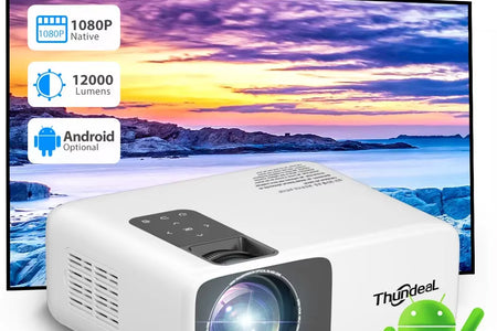 Full HD Projector 1080P 2K 4K Video LED 3D Portable Projector Td93Pro Mini Wifi Android Home Theater TD93 Pro Beamer